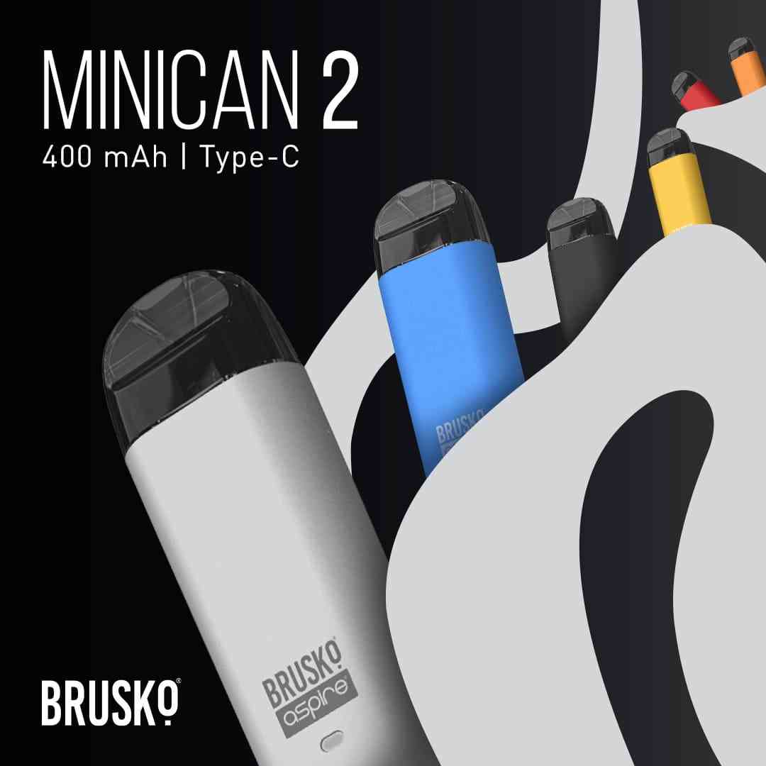 Brusko Minican 2 Gloss Editinon 400mAh kit 1 Brusko Minican 2 Gloss Editinon 400mAh kit