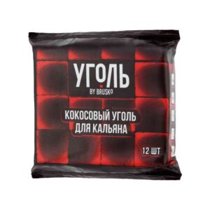 Уголь Brusko 25мм 12шт