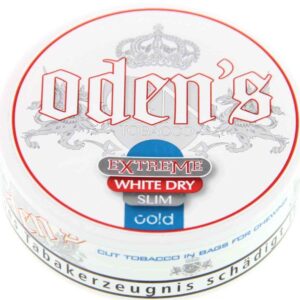 Жевательный табак ODEN’S Tar - White Dry Slim Gold