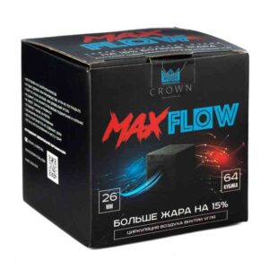 Уголь Crown Max Flow 26мм. 64шт. (1кг)