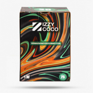 Уголь Izzy Coco 25мм. 72шт. (1кг)