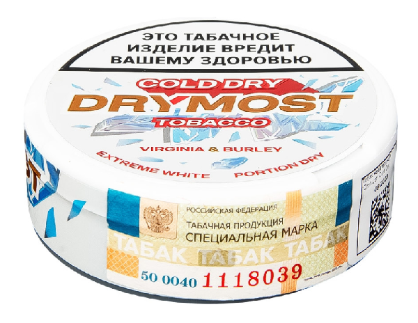 Жевательный табак Drymost - Cold Dry 1 Жевательный табак Drymost - Cold Dry